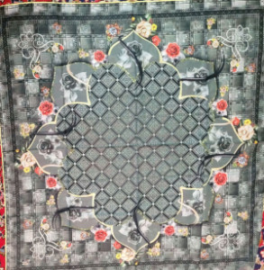 روسری دوردستدوز قواره 120