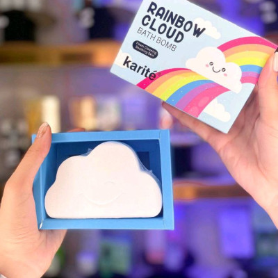 کوکتل حمامی رنگین کمانی سایز بزرگ جعبه دار