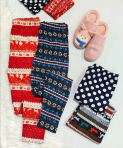 شلوار پنبه ای داخل خز