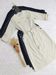 مانتو بلند دکمه دار تابستانه دانشجویی اداری سایز بزرگ مشکی رنگی-109247