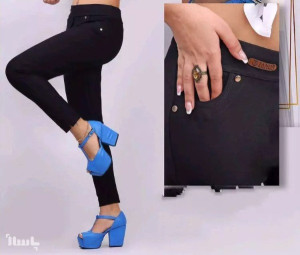 شلوار سورن مدل لول بغل چاکدار