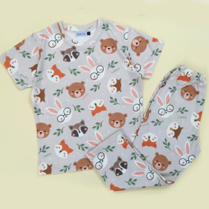 ست راحتی بچه گانه طرح خرس در 5 سایز