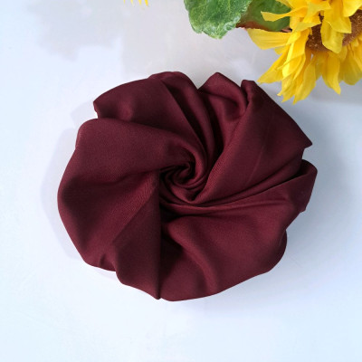 روسری قواره 95 جنس نخ رنگ زرشکی-139993