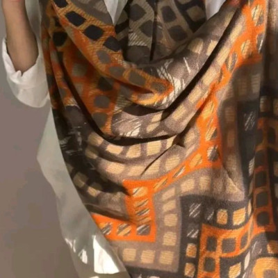 کالکشن جدید پاییزی شال موهر  مزونیکیفیت فوق العاده️قواره : 200×75-145522