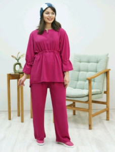 مانتو شلوار زنانه ابروبادی سین مزون مدل ست تونیک و شلوار زنانه