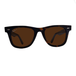 عینک آفتابی ریبن ویفر پلاریزه مدل Ray Ban RB2140 Wayfarer Polarized رنگ هاوانا-136383