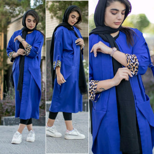 مانتو اسپرت زنانه کرپ مدل شارمین-156556