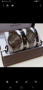 ست ساعت و دستبند مردانه و زنانه