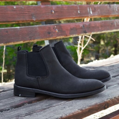 نیم بوت مردانه چرم طبیعی گاوی (هورس) مدل BERMUDA- چرمید-127052