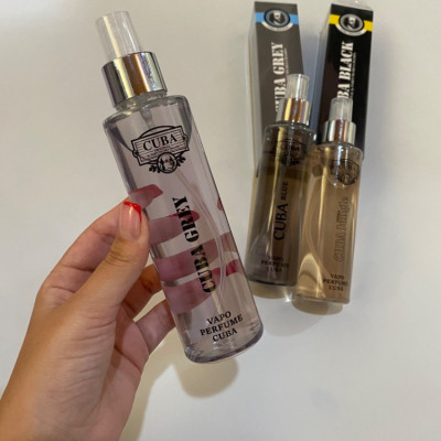بادی اسپلش مردانه کوبا مدل گری Cuba Vapo Perfume Gray حجم 200 میلی-136267
