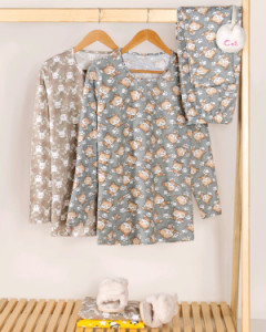 ست بلوز شلوار راحتی میکا-112887