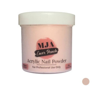 پودر کاشت ناخن ام جی ای مدل peach وزن 30 گرمی