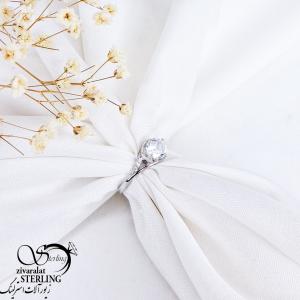 انگشتر عیار925 روکش طلا کد 11216