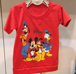 تیشرت و شلوارک دیزنی