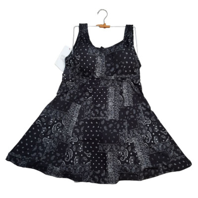 مایو شنا زنانه دامن دار طرح دار-152138