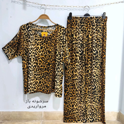 ست پلنگی سایز بزرگ زنانه-122325