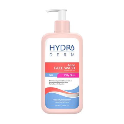 ژل شستشوی پمپی پوست چرب آکنه واش هیدردرم-140481