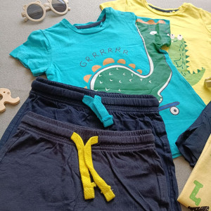 ست تابستانی پسرانه برند baby go