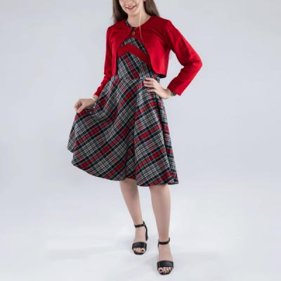 ست کت و سارافون دخترانه آیوا 1434