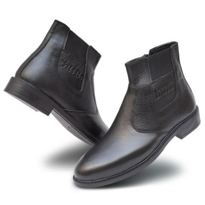 نیم بوت چرم طبیعی تبریز (با ضمانت) مدل بولوت پلاس -چرمید