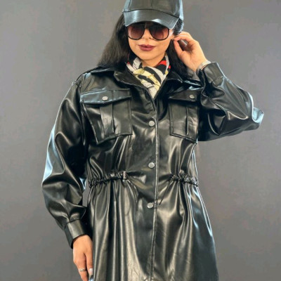 پالتو چرم تو کرکی زنانه