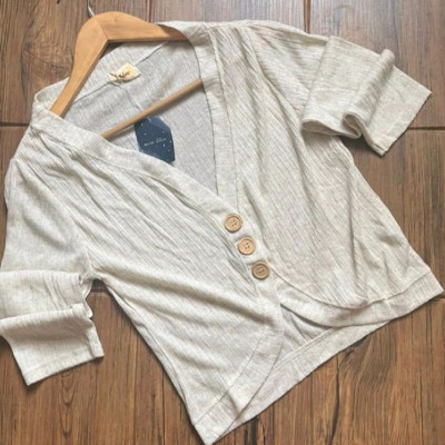 کت و شومیز بافت ریز کشی مناسب سایز 38تا وارداتی 44-133965