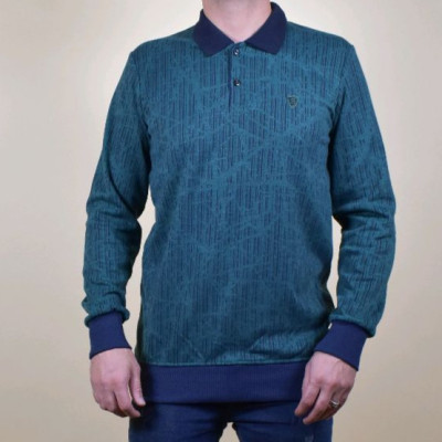 بلوز یقه دکمه دار مردانه .جنس ژاکارد در چهار رنگبندی مطابق عکس