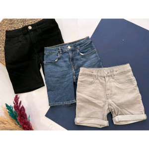 شورتک لی پسرانه سه رنگ برند denim-120990