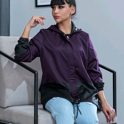 مانتو کتی زنانه کتان مدل مانتو همتا10533-131041